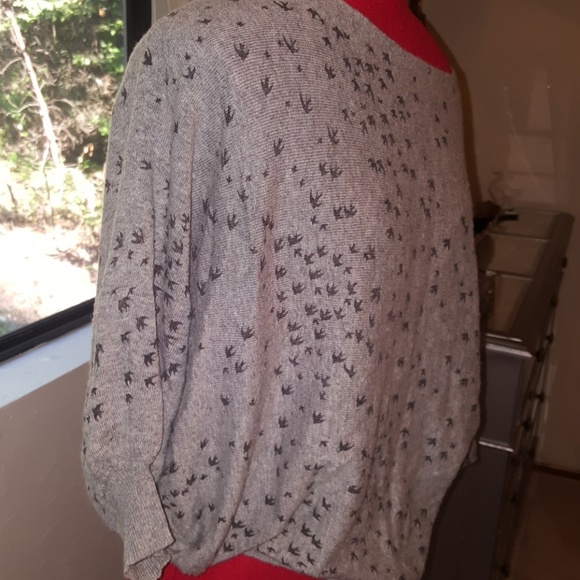 Jane Norman gray top size Small - Picture 4 of 7